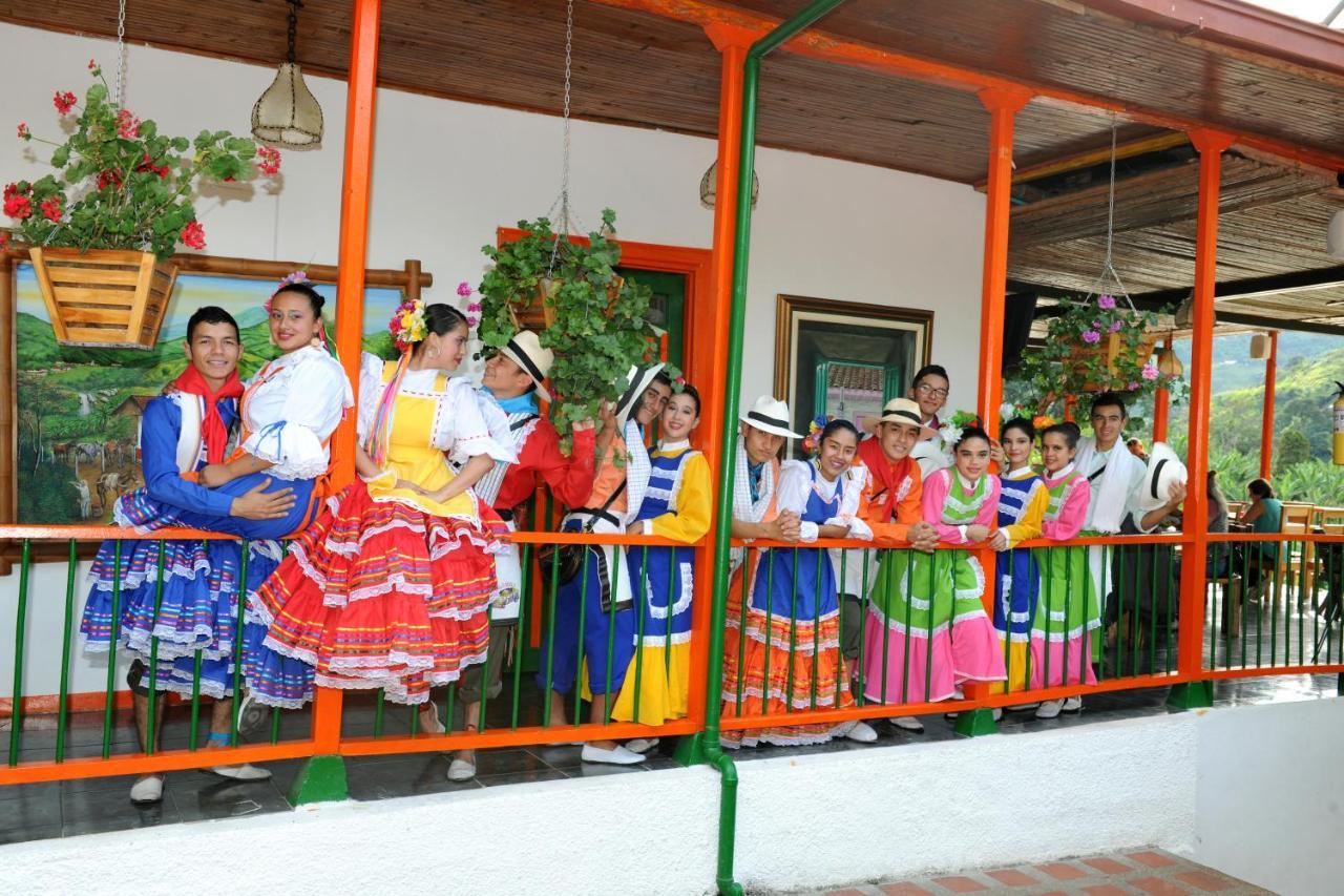 דירות מניזאלס Hacienda Charrascal Coffe Farm מראה חיצוני תמונה